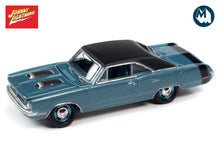 1970 Dodge Dart Swinger (B3 Light Blue Poly with Black Roof and Stripe)