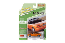 1999 Mazda Miata (Amber Orange Metallic with White Stripes)