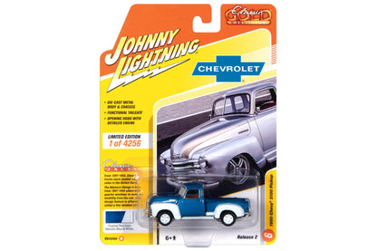 1950 Chevrolet Truck (Custom Metallic Blue & White)