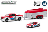 2019 Nissan Titan XD Pro-4X and 2019 Nissan 370Z BRE #46 (Brock Racing Enterprises) with Aerovault MKII Trailer