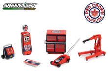 1:64 Garage Shop Tools - Red Crown Gasoline