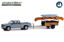 1988 GMC S-15 Sierra with Canoe Trailer with Canoe Rack, Canoe and Kayak