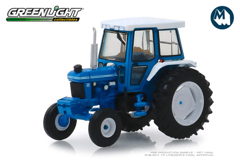 1984 Ford 5610 Tractor - Blue and Black with Enclosed Cab