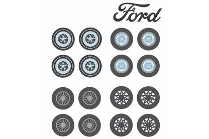 Greenlight Ford Mustang Wheel & Tyre Pack