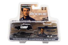 The Rookie / 2020 Nissan Titan Pro-4X with 2013 Ford Police Interceptor Utility - Los Angeles Police Department (LAPD) in Enclosed Car H