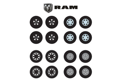 Greenlight Ram Trucks Wheel & Tyre Pack