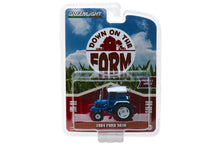 1984 Ford 5610 Tractor - Blue and Black with Enclosed Cab