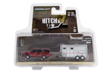 2021 Chevrolet Tahoe in Cherry Red Tintcoat with Horse Trailer