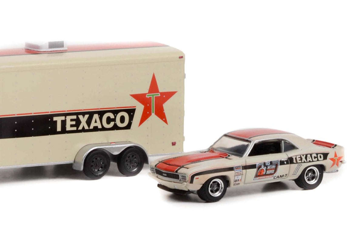 2021 Chevrolet Silverado and 1969 Chevrolet Camaro RS - Texaco #18 - 2021 OPTIMA Ultimate Street Car National Champion - GTV Class with Enclosed Car Hauler