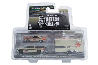 2021 Chevrolet Silverado and 1969 Chevrolet Camaro RS - Texaco #18 - 2021 OPTIMA Ultimate Street Car National Champion - GTV Class with Enclosed Car Hauler