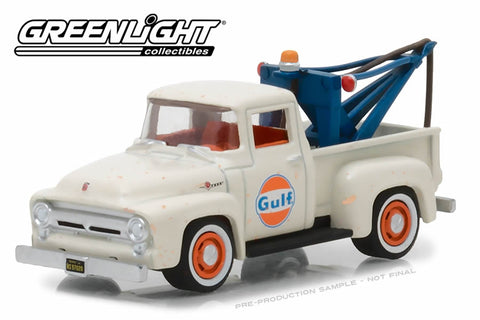 1956 Ford F-100 with Drop-in Tow Hook / Gulf Oil