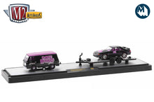1965 Ford Econoline Delivery Van / 1988 Ford Mustang GT  - Purple Hornies