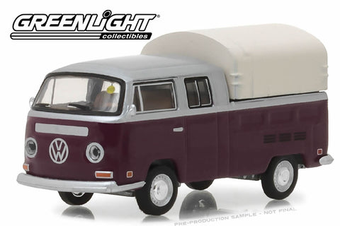1971 Volkswagen Double Cab Pickup - Burgundy and Silver (Houston 2015)