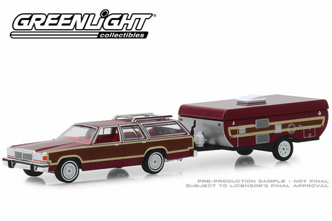 1981 Ford LTD Country Squire and Pop-Up Camper Trailer