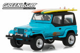 1987 Jeep Wrangler YJ with Surfboard