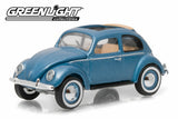 1951 Volkswagen Type 1 Split Window Beetle - Azure Blue with Sunroof