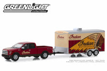 2017 Ford F-150 Indian Motorcycle and Indian Motorcycle Enclosed Car Hauler