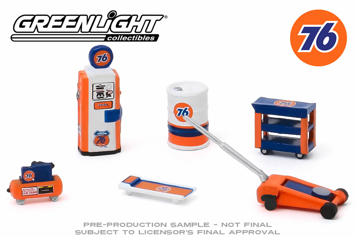 1:64 Garage Shop Tools - Union 76