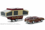1981 Ford LTD Country Squire and Pop-Up Camper Trailer