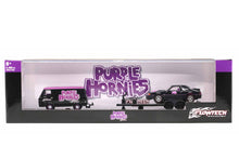 1965 Ford Econoline Delivery Van / 1988 Ford Mustang GT  - Purple Hornies