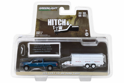 2016 Ford F-150 / Double-Axle Dump Trailer