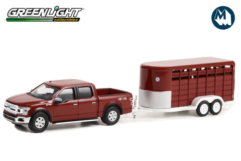 2019 Ford F-150 XLT with Livestock Trailer