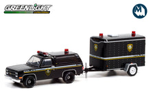 1990 Chevrolet K5 Blazer Utica, New York Police Department with Small Cargo Trailer