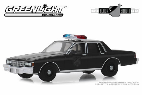 1980 Chevrolet Caprice Black Bandit Police