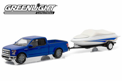2015 Ford F-150 Lariat and Boat with Boat Trailer