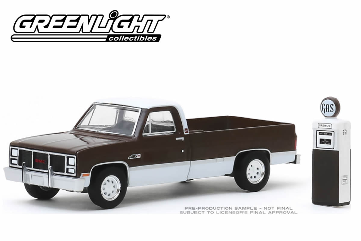 1984 GMC 2500 High Sierra with Vintage Gas Pump