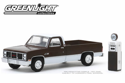 1984 GMC 2500 High Sierra with Vintage Gas Pump