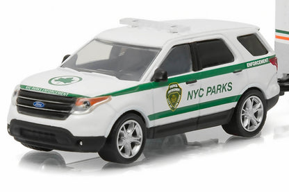 2015 Ford Explorer New York City Department of Parks & Recreation and Small Cargo Trailer