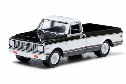 1971 Chevrolet Cheyenne Truck and Flatbed Trailer