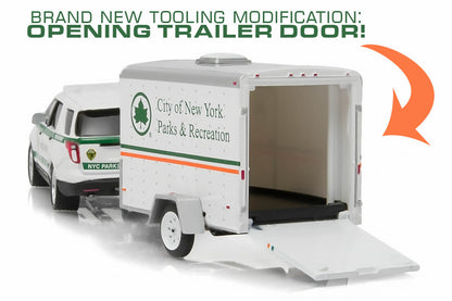 2015 Ford Explorer New York City Department of Parks & Recreation and Small Cargo Trailer