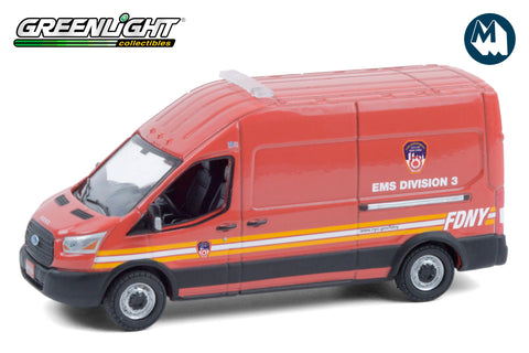 2019 Ford Transit LWB High Roof (FDNY EMS Division 3)