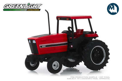 1982 Tractor with 4-Post ROPS - Red and Black