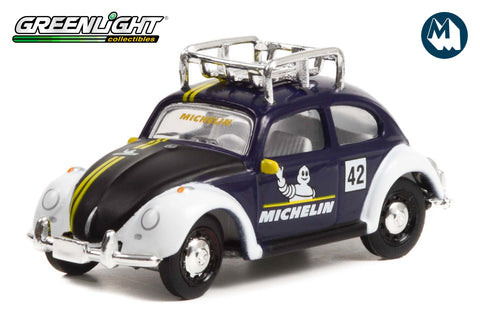 Classic Volkswagen Beetle with Roof Rack - Michelin Tyres
