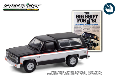 1981 Chevrolet K5 Blazer "The Big Shift For '81"