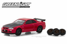 2002 Nissan Skyline GT-R (R34) with Spare Tyres