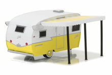 Shasta Airflyte (White & Yellow with Awning)