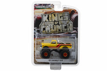 Yellow, Orange, Red and Brown / 1972 Chevrolet K-10 Monster Truck