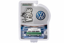 1977 Volkswagen Type 2 Bus - Sumatra Green with Roof Rack & Stripes