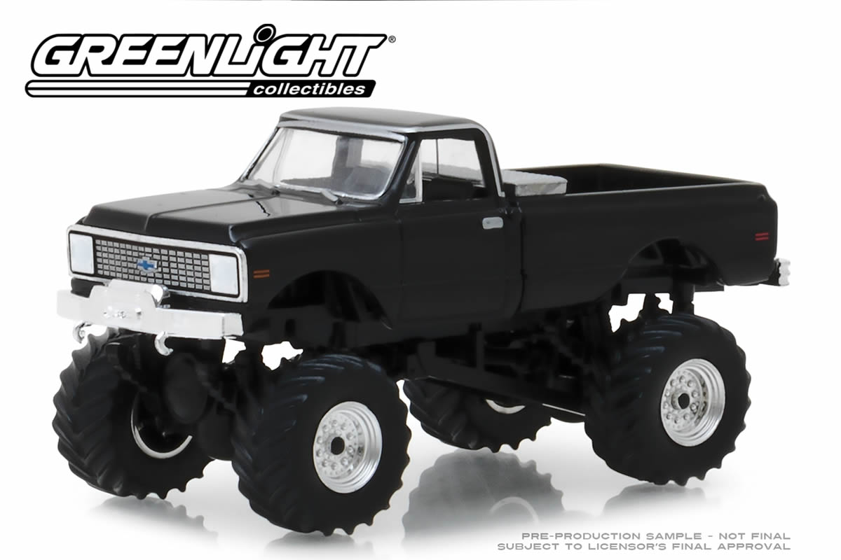 1972 Chevrolet K-10 Monster Truck (Black)