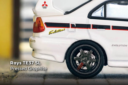 Tarmac Works - 1/64 RAYS TE37 SL Pressed Graphite