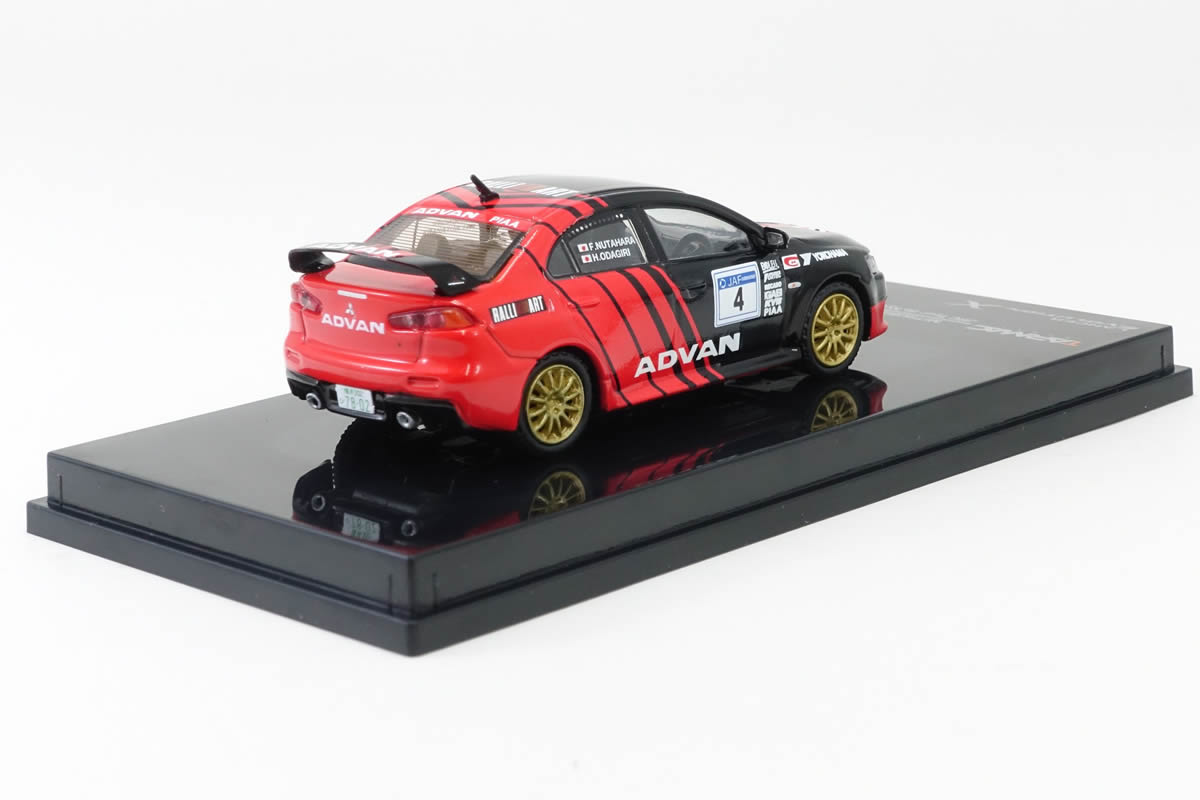 Tarmac Works / HOBBY64 / Mitsubishi Evo X Rally (Advan Livery) – Modelmatic