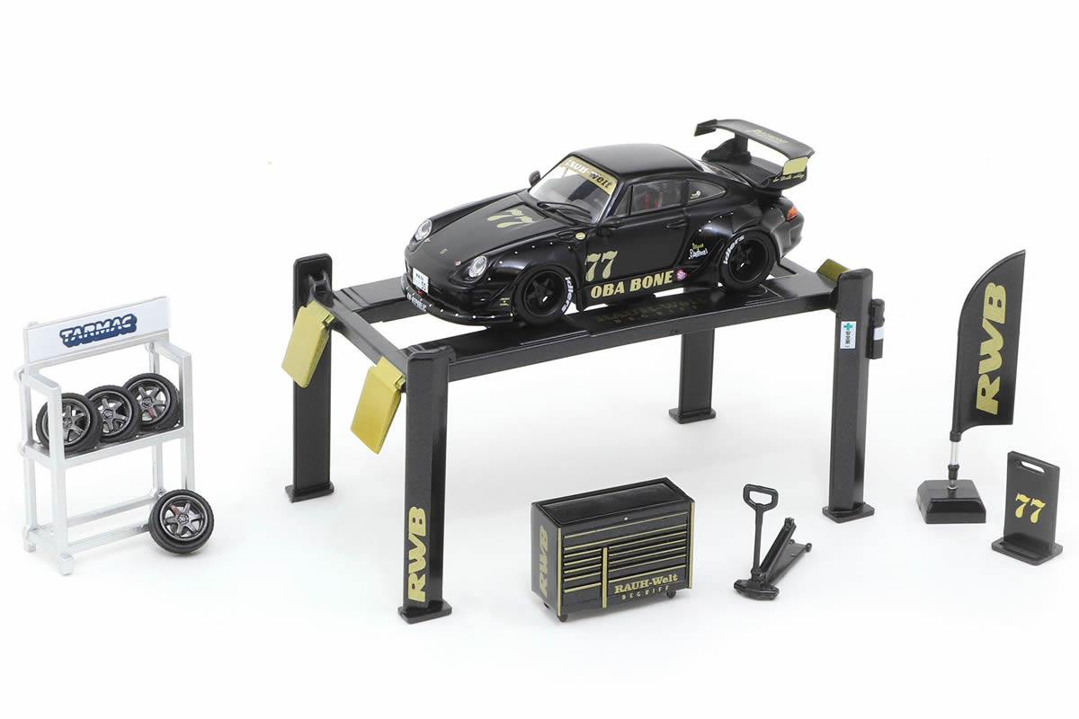 Tarmac Works - 1/64 Garage Tools Set (RWB)