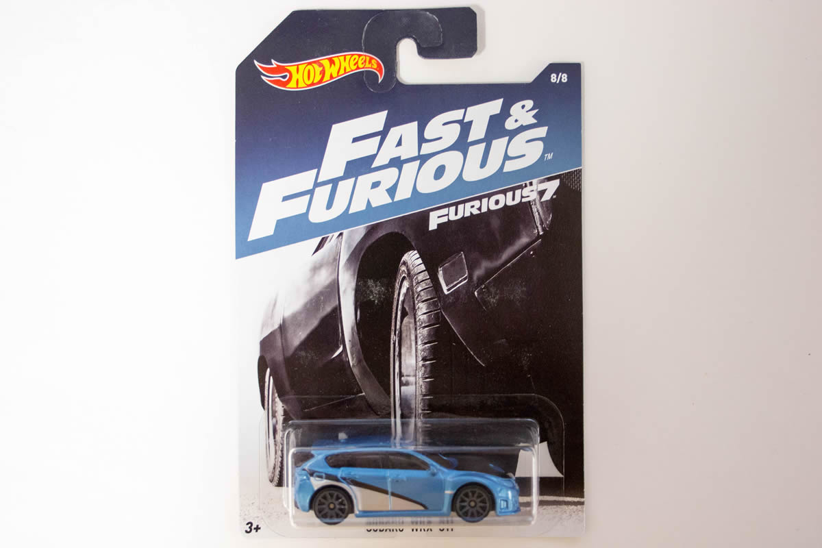 Hot Wheels Fast & Furious 2017 / #8 - Subaru WRX STi
