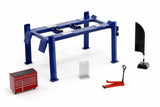 Tarmac Works - 1/64 Garage Tools Set (Blue)