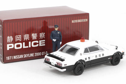 Nissan Skyline 2000 GT-R / Japan Police (with figure)