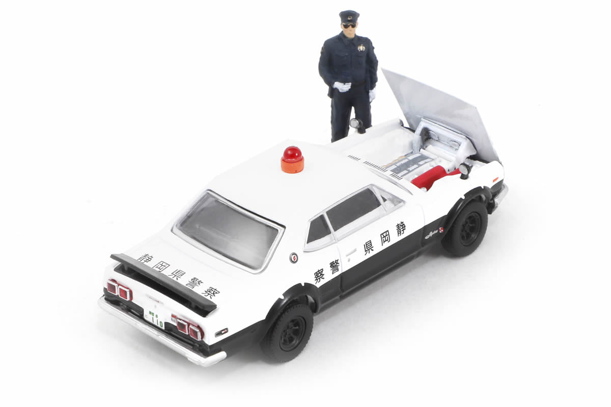 Nissan Skyline 2000 GT-R / Japan Police (with figure)